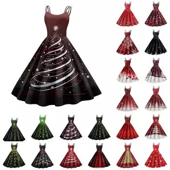 Женское модное печатное сексуальное коктейльное платье без бретелек в готическом стиле в стиле панк-винтаж L