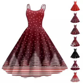 Женское модное печатное сексуальное коктейльное платье без бретелек в готическом стиле в стиле панк-винтаж L чёрный