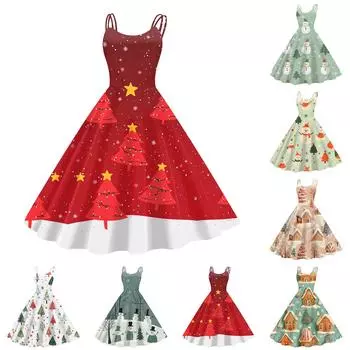 Женское модное печатное сексуальное коктейльное платье без бретелек в готическом стиле в стиле панк-винтаж L