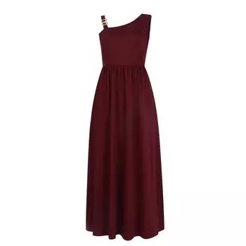 Женское модное платье с короткими рукавами, женское платье, платье с открытыми плечами, модное платье с разрезом S чёрный