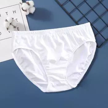 Женское нижнее белье больших размеров со средней посадкой из хлопка - дышащее и свободное L (60-80 jin)