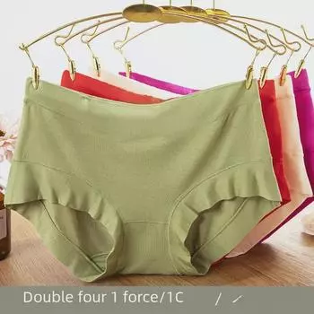 Женское нижнее белье больших размеров из модала - трусы средней посадки, поддерживающие живот M 40-50 kg