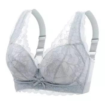 Женское нижнее белье большого размера, без стального кольца, без губки, ультратонкое и дышащее, присборенная под грудью, бюстгальтер. 34/75B фиолетовый