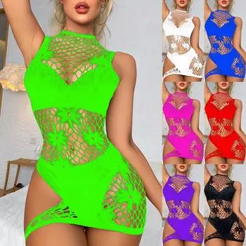 Женское нижнее белье, чулки для тела, сексуальные вечерние без рукавов