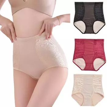 Женское нижнее белье для коррекции талии и подтяжки бедер в послеродовом периоде XXXL бежевый