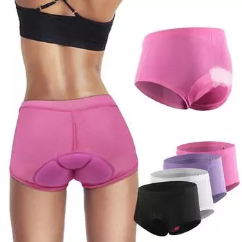 Женское нижнее белье для велосипедистов с 3D гелевой подкладкой, велосипедные трусы, MTB, велосипедное нижнее белье, шорты S белый