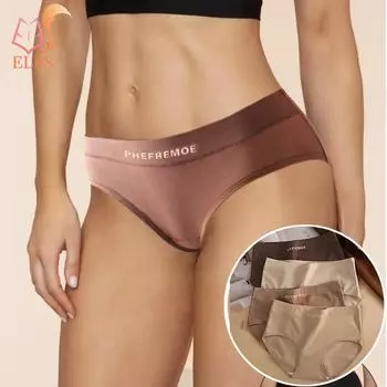 Женское нижнее белье, дышащие, мягкие, хлопковые, с низкой талией, женские спортивные трусики, нижнее белье для женщин L чёрный