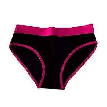 Женское нижнее белье Hipster для менструации Послеродовые менструальные трусы Трусы средней талии Полностью закрывающие трусы Дышащие эластичные трусы M розы красного