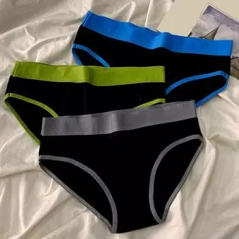 Женское нижнее белье Hipster для менструации Послеродовые менструальные трусы Трусы средней талии Полностью закрывающие трусы Дышащие эластичные трусы M фиолетовый