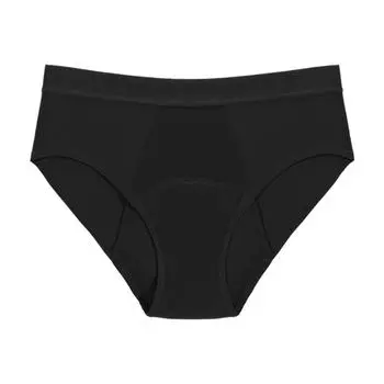 Женское нижнее белье из бамбукового волокна для менструального периода, портативное женское герметичное 4-слойное нижнее белье, аксессуар для женского нижнего белья s