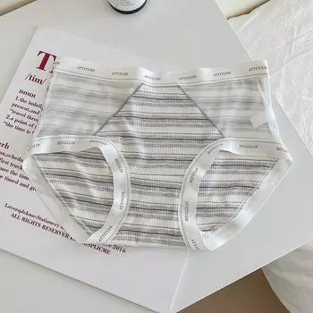 Женское нижнее белье из чистой сетки для девочек, 5А, антибактериальные бесшовные дышащие спортивные трусы с промежностью M