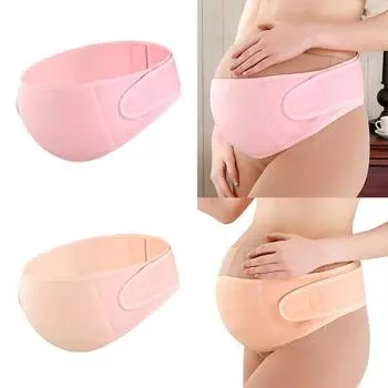 Женское нижнее белье, однотонный розовый пояс для беременных, бандажный пояс для беременных, пояс для беременных L