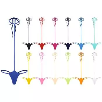 Женское нижнее белье, пижамы с открытой спиной и ремешками, мини-бикини, эротические костюмы для косплея, комплект нижнего белья, стринги One Size