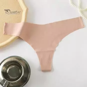 Женское нижнее белье с низкой талией из ледяного шелка, бесшовные, прохладные, хлопковые трусы с промежностью, однотонные, повседневные трусы для домашнего сна S