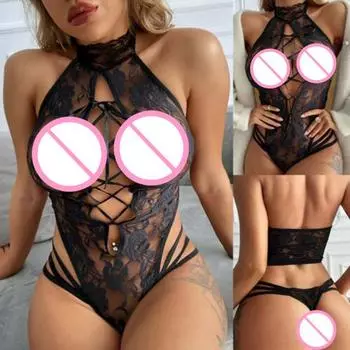 Женское нижнее белье с открытыми повязками, женский популярный чистый цвет, тонкое боди для свиданий M