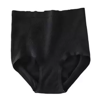 Женское нижнее белье с высокой талией, утягивающее живот, компрессионные трусы с полным покрытием, женские бесшовные эластичные трусы