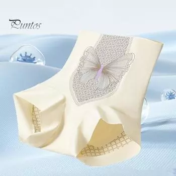 Женское нижнее белье с высокой талией, полностью закрывающие трусы, мягкие дышащие послеродовые трусы, эластичные трусы, утягивающие живот, женские трусики L абрикосовый