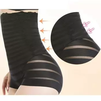 Женское нижнее белье с высокой талией, корректирующее белье, трусики с контролем живота XXL