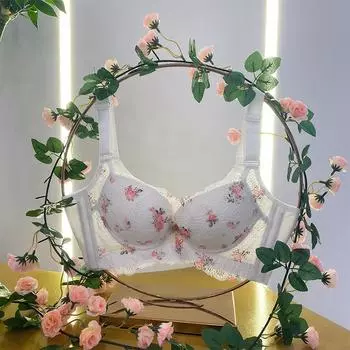 Женское нижнее белье, тонкая чашка, дышащая и маленькая, верхняя поддержка имеет определенную форму, вторичная грудь закрыта, линия груди улучшена. 70A чёрный