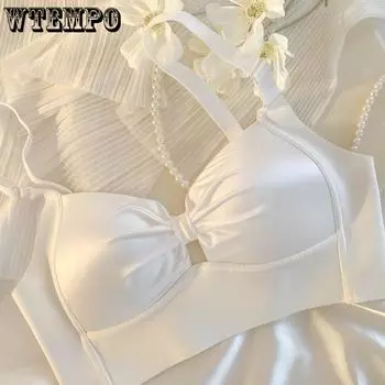 Женское нижнее белье, тонкий, гладкий, с боковой складкой, на груди, безупречный, невидимый, расширяющийся, регулируемый бюстгальтер 32/70A белый