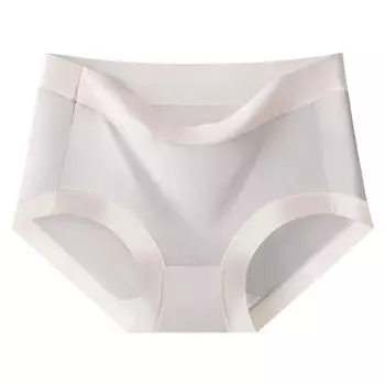 Женское нижнее белье, трусики с высокой эластичностью, удобные трусы, милое нижнее белье с низкой талией M чёрный