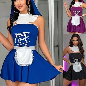 Женское ночное белье на тонких бретельках, прозрачные сексуальные ночные рубашки, кружевные пижамы, сексуальный комплект нижнего белья S