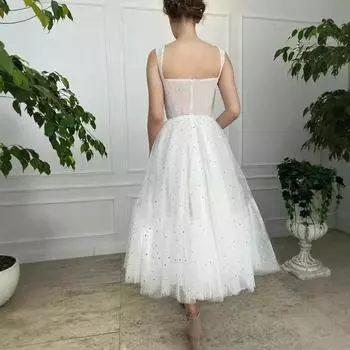 Женское новое сетчатое платье сексуальное горячее сетка с пайетками на груди хлопковая банкетная юбка S белый