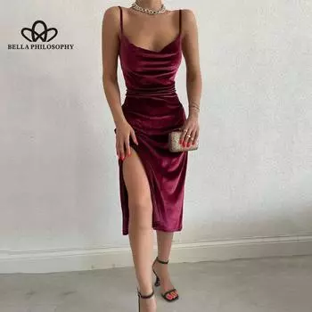 Женское новое весеннее модное сексуальное тонкое платье с лямкой на шее, женское платье в клубном стиле, пляжное платье S чёрный