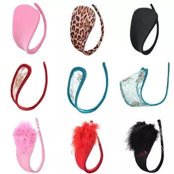 Женское однотонное леопардовое сексуальное нижнее белье C-стринги, эротические невидимые трусики без бретелек, трусики без линии, стринги, короткие