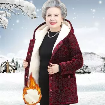 Женское осенне-зимнее пальто больших размеров с утолщенной подкладкой, короткое, с капюшоном и пуговицами, теплое, свободное 5XL