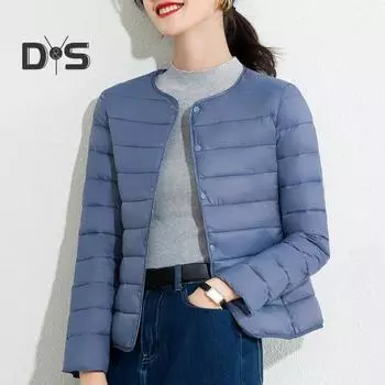 Женское осенне-зимнее пальто с подкладкой, однобортный однотонный кардиган с длинным рукавом, толстое теплое мягкое ветрозащитное женское пуховое пальто с V-образным вырезом 4XL чёрный