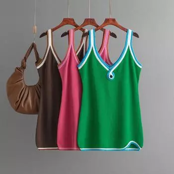 Женское осеннее винтажное сексуальное вязаное платье с открытой спиной и высокой талией, тонкое платье с разрезом One Size зелёный