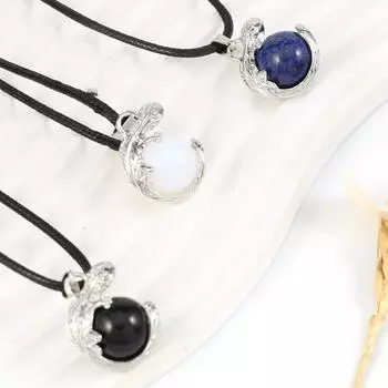 Женское ожерелье из натурального камня малахит/агат/розовый кварц кулон в форме ящерицы кожаные цепочки подвески для женщин любовь романтический подарок Rose Quartz