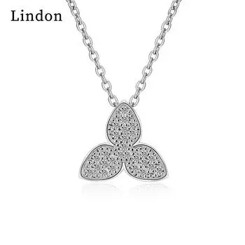 Женское ожерелье Lindon из медного сплава с цирконием, кулон для женщин, вечерние подарки, модный подарок