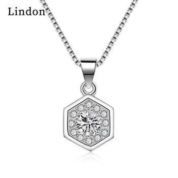 Женское ожерелье Lindon из медного сплава с цирконием, кулон для женщин, вечерние подарки, модный подарок