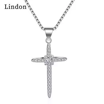 Женское ожерелье Lindon из медного сплава с цирконием, кулон для женщин, вечерние подарки, модный подарок