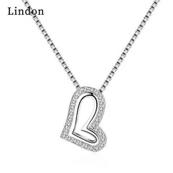 Женское ожерелье Lindon из медного сплава с цирконием, кулон для женщин, вечерние подарки, модный подарок