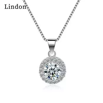 Женское ожерелье Lindon из медного сплава с цирконием, кулон для женщин, вечерние подарки, модный подарок