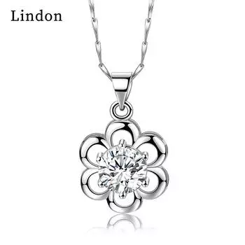Женское ожерелье Lindon из медного сплава с цирконием, кулон для женщин, вечерние подарки, модный подарок