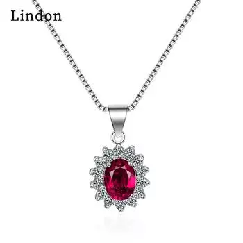 Женское ожерелье Lindon из медного сплава с цирконием, кулон для женщин, вечерние подарки, модный подарок