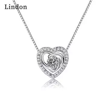 Женское ожерелье Lindon из медного сплава с цирконием, кулон для женщин, вечерние подарки, модный подарок