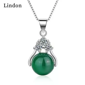 Женское ожерелье Lindon из медного сплава с цирконием, кулон для женщин, вечерние подарки, модный подарок