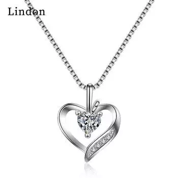 Женское ожерелье Lindon из медного сплава с цирконием, кулон для женщин, вечерние подарки, модный подарок