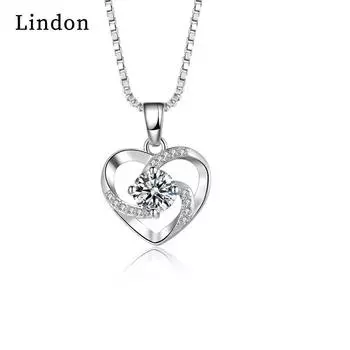 Женское ожерелье Lindon из медного сплава с цирконием, кулон для женщин, вечерние подарки, модный подарок