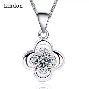 Женское ожерелье Lindon из медного сплава с цирконием, кулон для женщин, вечерние подарки, модный подарок