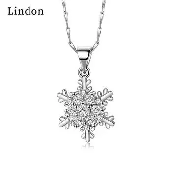 Женское ожерелье Lindon из медного сплава с цирконием, кулон для женщин, вечерние подарки, модный подарок