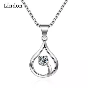 Женское ожерелье Lindon из медного сплава с цирконием, кулон для женщин, вечерние подарки, модный подарок