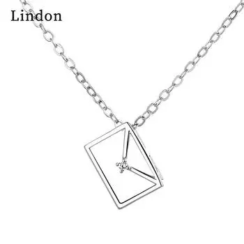 Женское ожерелье Lindon, кулон из медного сплава, циркон, модный подарок