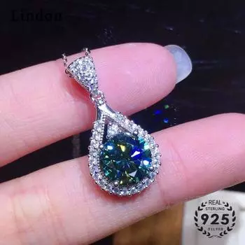 Женское ожерелье Lindon, кулон из медного сплава, циркон, модный подарок