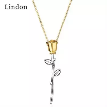 Женское ожерелье Lindon, кулон из медного сплава, циркон, модный подарок